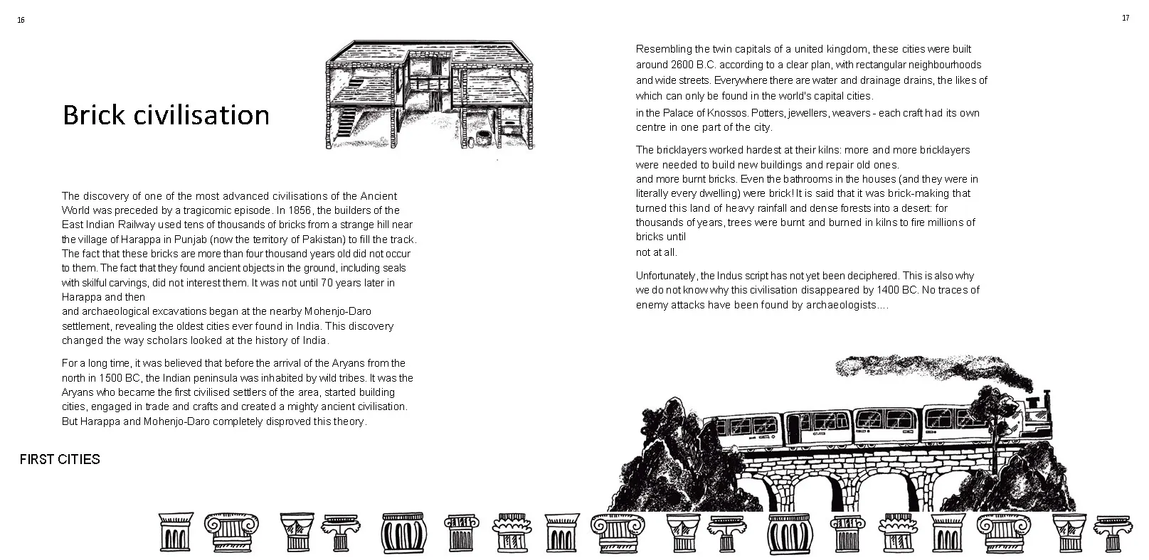 Spread from Archaeology. Famous Discoveries (3)