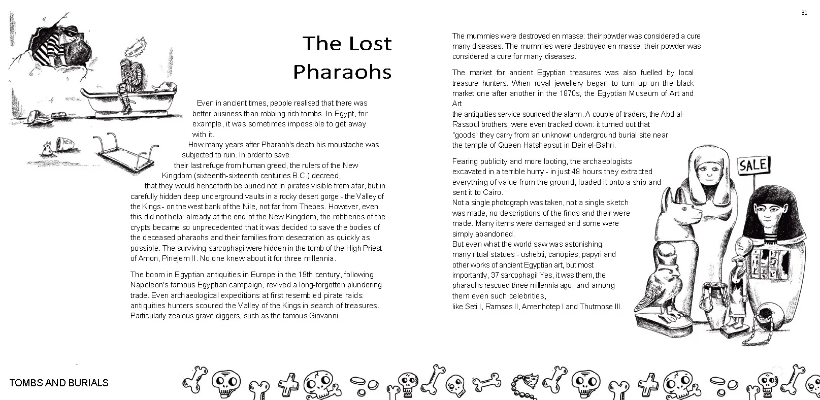 Spread from Archaeology. Famous Discoveries (14)