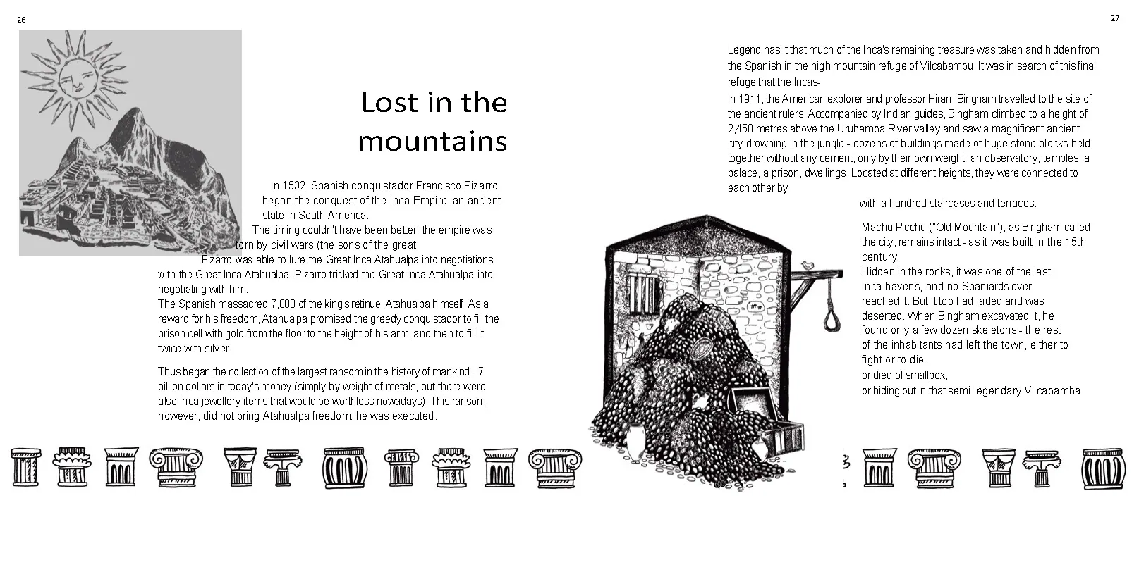 Spread from Archaeology. Famous Discoveries (16)