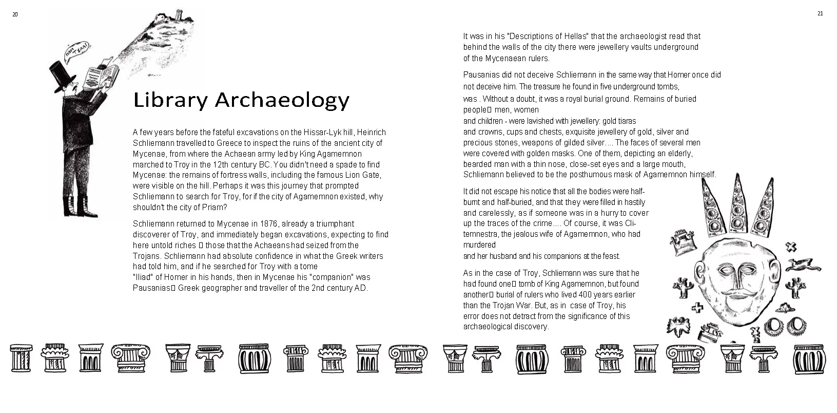 Spread from Archaeology. Famous Discoveries (18)