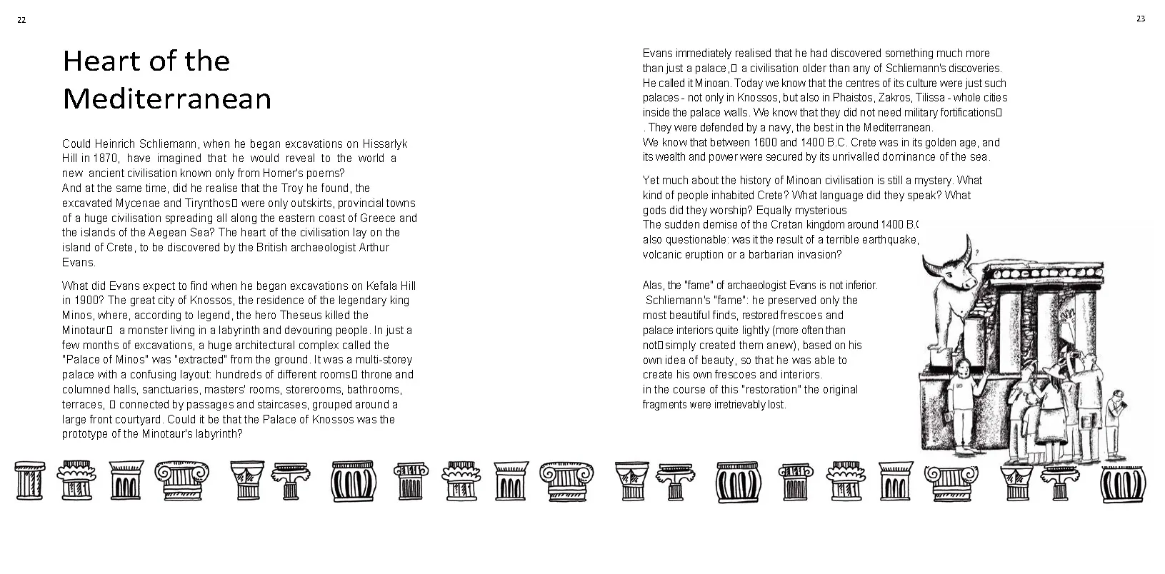 Spread from Archaeology. Famous Discoveries (19)