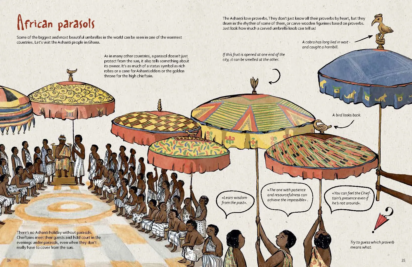 Spread from The Book of Umbrellas (2)