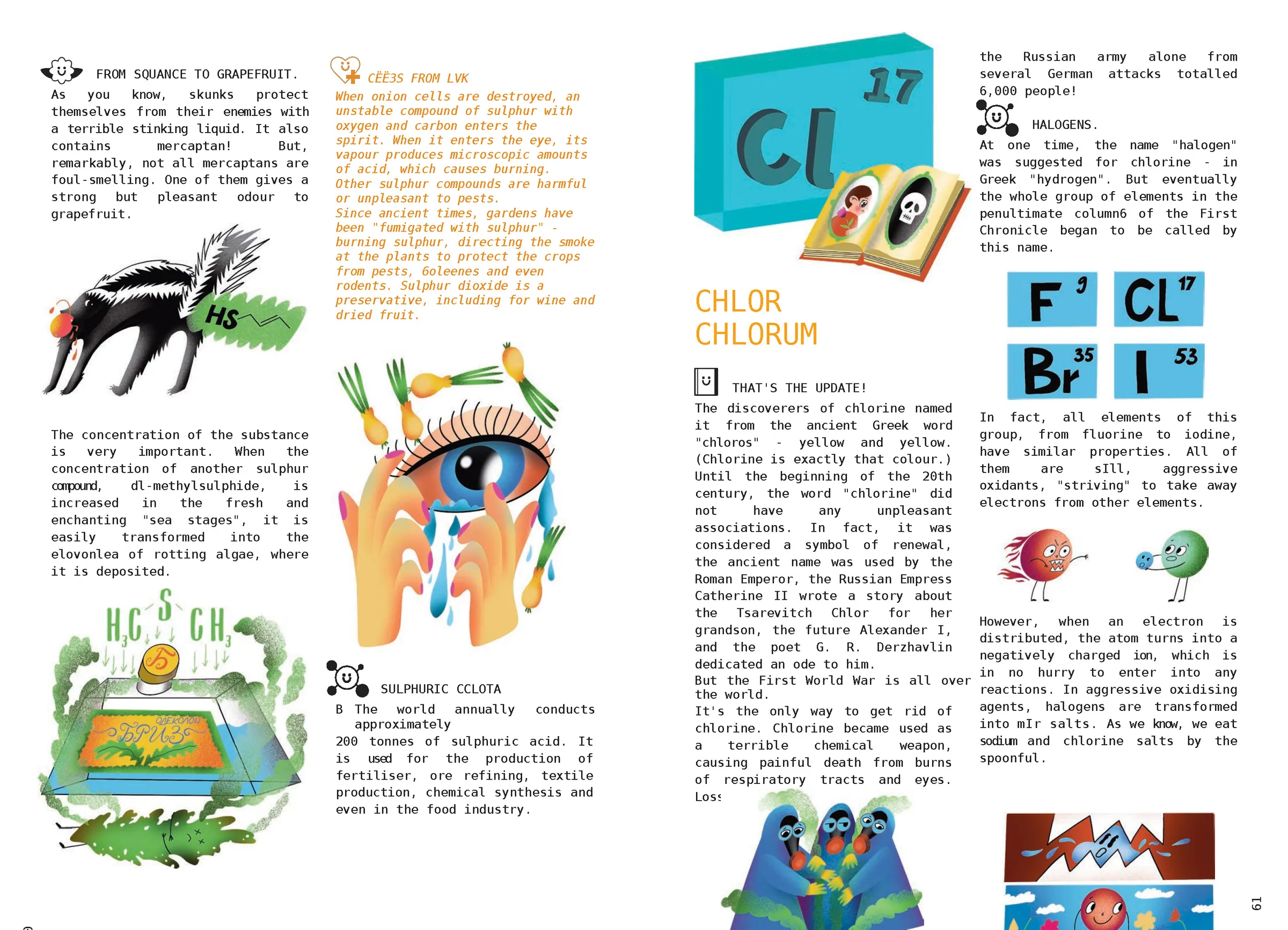 Spread from Chemistry Around Us (2)