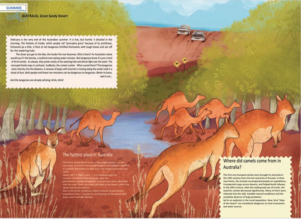 Spread from Deserts. One Year in the Life of the Hottest Biome (6)