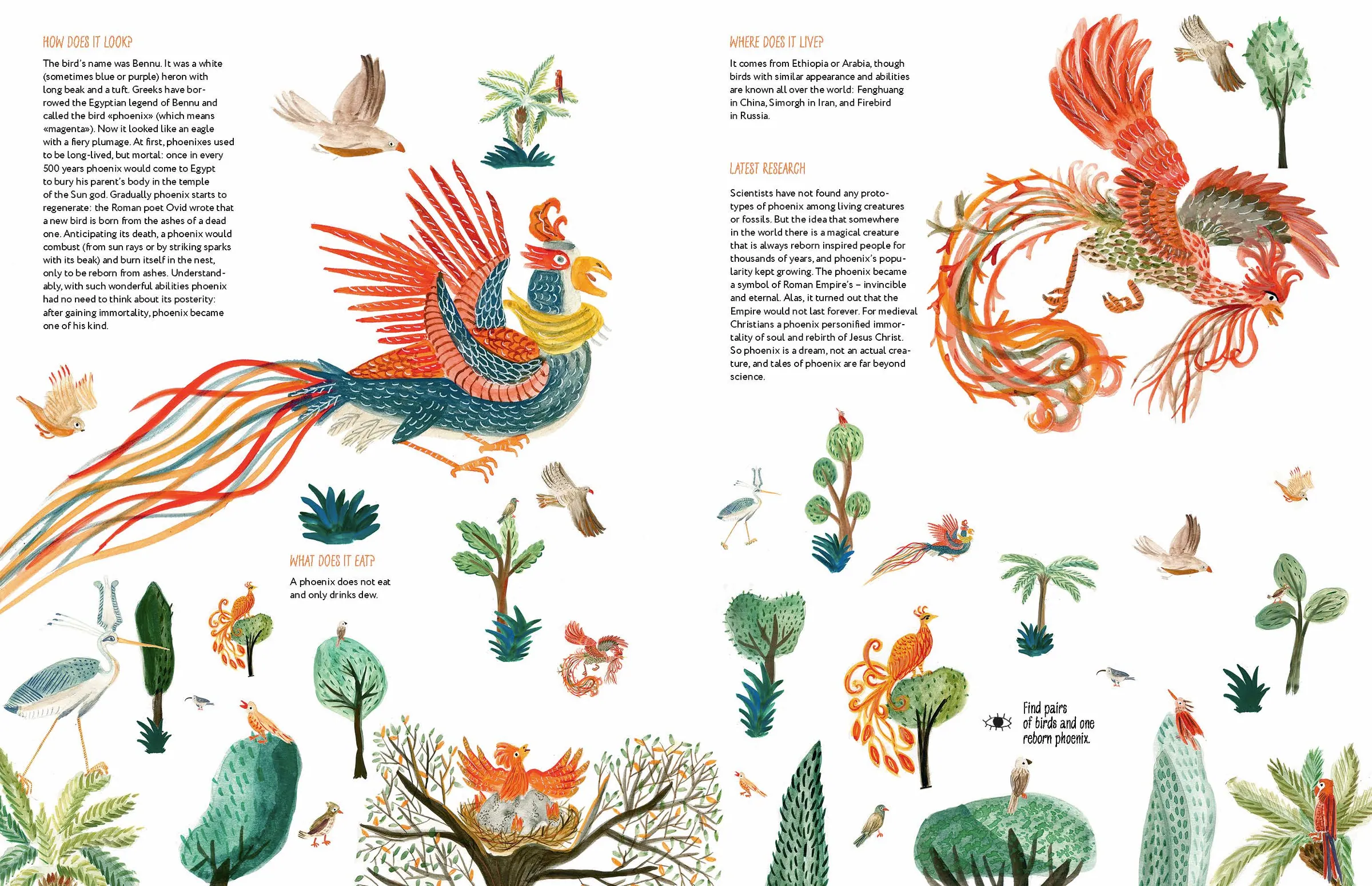 Spread from Fantastic Animals All Over the World (3)