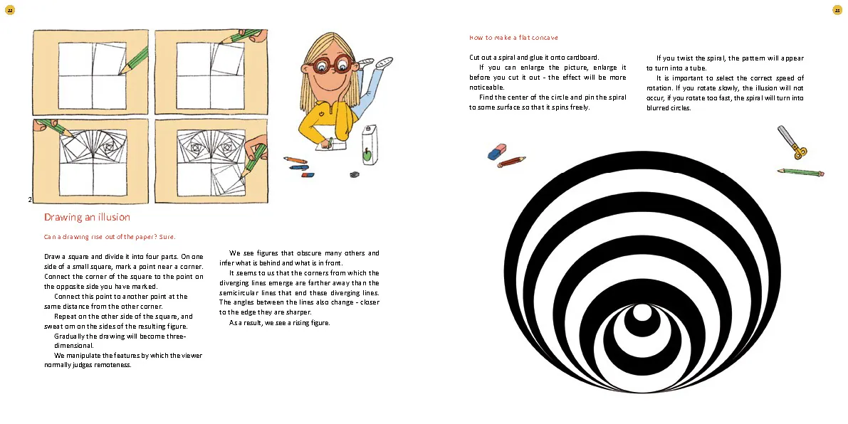Spread from Illusions. I Can’t Believe My Own Eyes! (3)