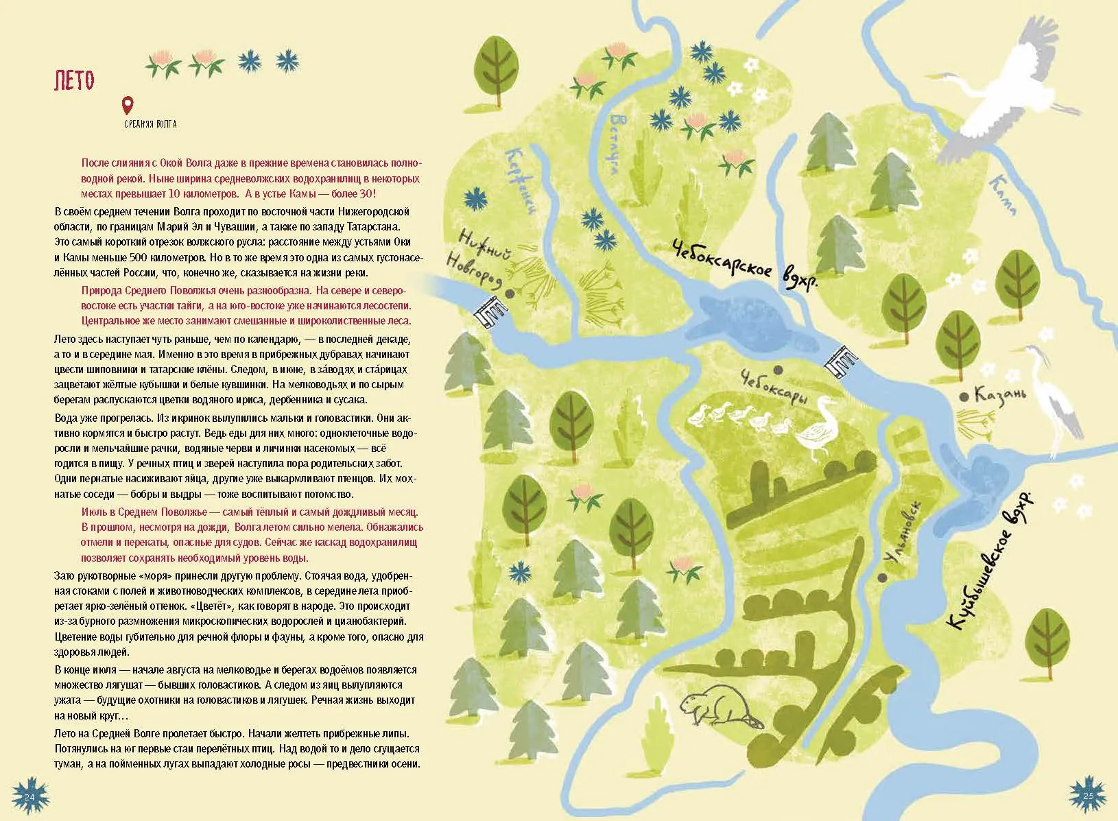 Spread from Volga: One Year in the Life of a Freshwater Biome (4)