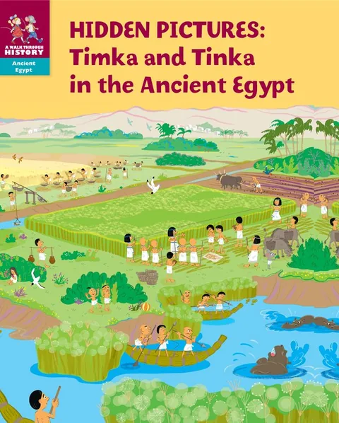 Cover: Hidden Pictures: Timka and Tinka in Ancient Egypt