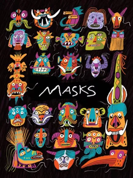 Cover of Masks and Their Stories
