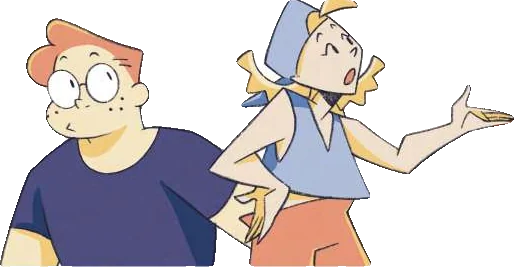 Sasha and Katya, the two young heroes of the book